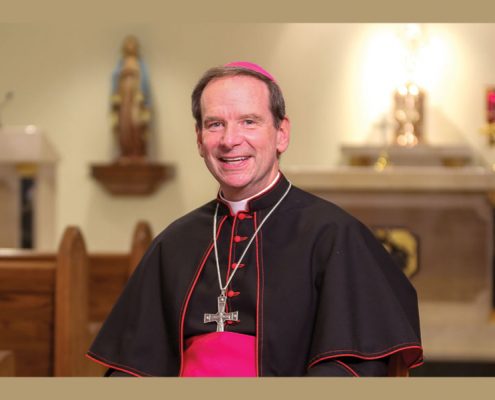 Bishop Burbidge. Arlington Catholic Herald, Ashleigh Byers