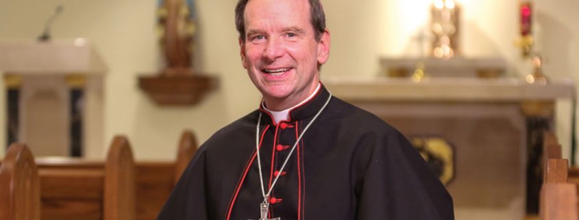 Bishop Burbidge. Arlington Catholic Herald, Ashleigh Byers