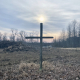 Cross at the SKD Construction Site